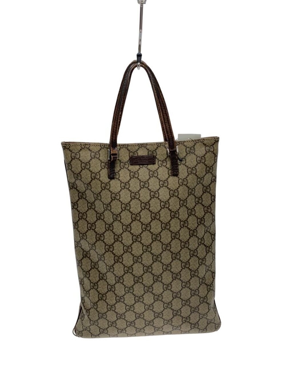 Gucci GG Supreme Tote Bag Beige Cream All over